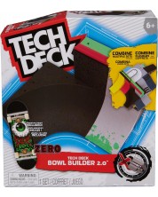 Set de skateboard-uri pentru degete  Tech Deck - Bowl Builder  2.00, X-Connect -1